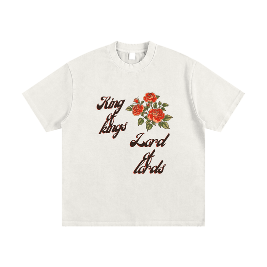 Heavyweight Vintage Washed Frayed T-Shirt