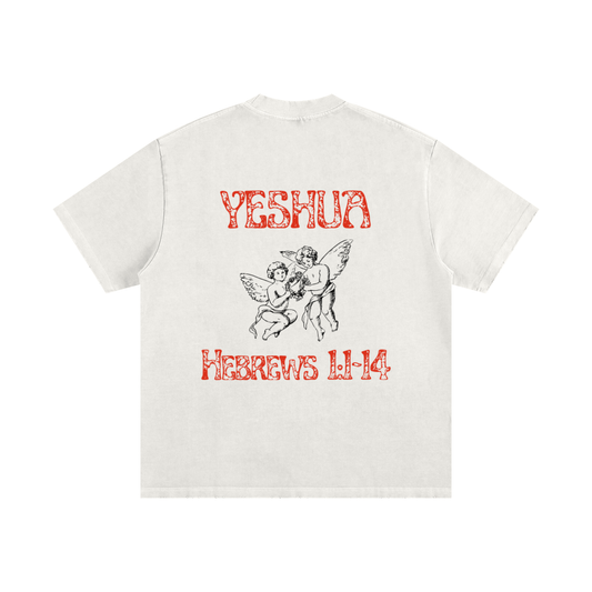Heavyweight Vintage Washed Frayed T-Shirt