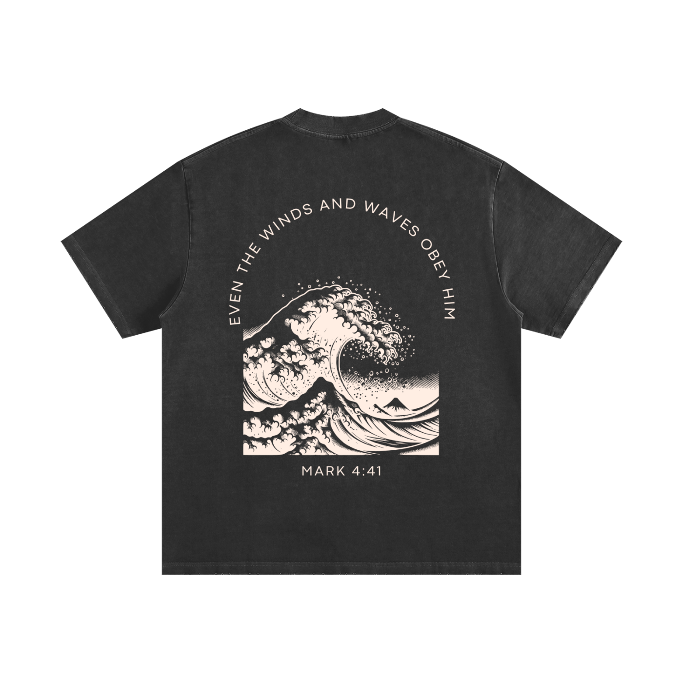 Heavyweight Vintage Washed Frayed T-Shirt
