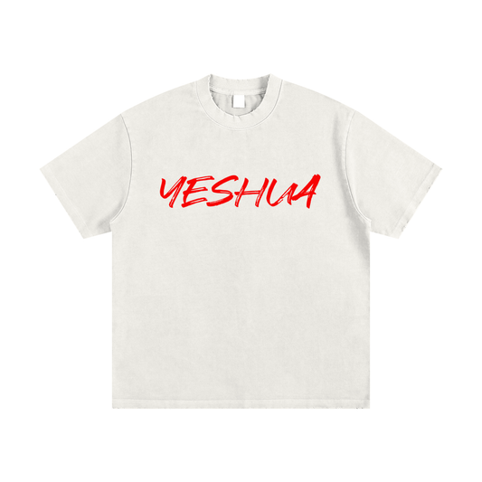 Heavyweight Vintage Washed Frayed T-Shirt